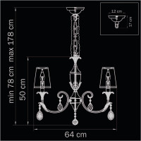  - Подвесная люстра Lightstar Cappa 691064