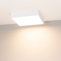  - Светильник SP-QUADRO-S350x350-30W Warm3000 (WH, 120 deg, 230V) (Arlight, IP40 Металл, 3 года)