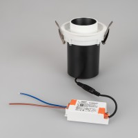  - Светильник LTD-PULL-R100-10W Day4000 (WH, 24 deg, 230V) (Arlight, IP20 Металл, 5 лет)
