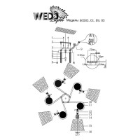  - Потолочная люстра Wedo Light Odetta 66583.01.09.05