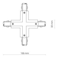  - Коннектор X-образный Nowodvorski Ctls Power 8701