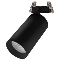  - Светильник SP-POLO-BUILT-R95-25W White5000 (BK-BK, 40 deg) (Arlight, IP20 Металл, 3 года)
