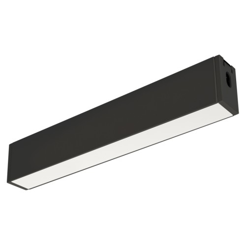 Светильник CLIP-38-FLAT-S312-6W Warm3000 (BK, 110 deg, 24V) (Arlight, IP40 Металл, 3 года) Подвесной/накладной светильник для системы CLIP 38мм, 6Вт. Цвет свечения ТЕПЛЫЙ 3000K, световой поток 410 лм, угол 110°, CRI>90. Корпус прямоугольный, металл, цвет черный, IP40. Размеры LxWxH 312x38x64мм. Входное напряжение DC24V, мощность 6Вт. Драйвер в комплект не входит.