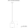 Подвесной светодиодный светильник iLedex Play P820/1-12W-3000K-D220 MBK-BRZ - Подвесной светодиодный светильник iLedex Play P820/1-12W-3000K-D220 MBK-BRZ