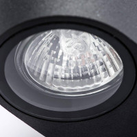  - Уличный настенный светильник Arte Lamp A3102AL-1BK