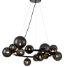 Подвесная люстра Indigo Molecola 11018/14P Black V000194 - Подвесная люстра Indigo Molecola 11018/14P Black V000194