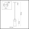Подвесной светильник Odeon Light Pasti 4998/1A - Подвесной светильник Odeon Light Pasti 4998/1A