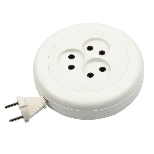 Удлинитель Uniel Standard 3гн х 5м б/з YX6-103 /UCK-3N/2x0,75/05M/R White UL-00009855 