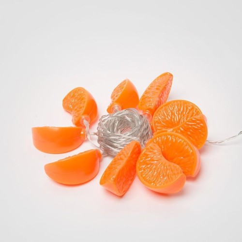 Светодиодная гирлянда Uniel Апельсин теплый белый ULD-S0400-010/STB/2AA Warm White IP20 Orange UL-00003393 