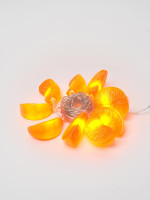 - Светодиодная гирлянда Uniel Апельсин теплый белый ULD-S0400-010/STB/2AA Warm White IP20 Orange UL-00003393