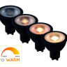 Лампа светодиодная диммируемая Lucide GU10 5W 2200-3000K черная 49009/05/30 - Лампа светодиодная диммируемая Lucide GU10 5W 2200-3000K черная 49009/05/30