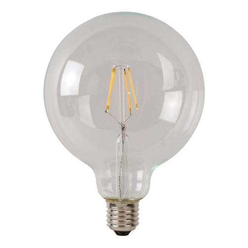 Лампа светодиодная диммируемая Lucide E27 5W 2700K прозрачная 49017/05/60 