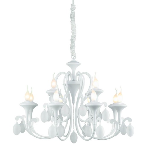 Подвесная люстра Arte Lamp Montmartre A3239LM-12WH 