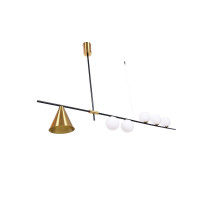  - Подвесной светильник Lumina Deco Renzo LDP 6043-6 BK+MD