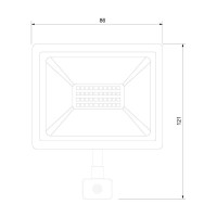  - Прожектор светодиодный Elektrostandard Elementary 021 FL LED 10W 6500K IP44 4690389154706