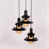 Подвесная люстра Lumina Deco Capri LDP 11328 B-3 BK - Подвесная люстра Lumina Deco Capri LDP 11328 B-3 BK