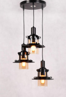  - Подвесная люстра Lumina Deco Capri LDP 11328 B-3 BK