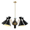 Подвесная люстра Crystal Lux Joven SP5 Gold/Black - Подвесная люстра Crystal Lux Joven SP5 Gold/Black