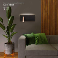  - Светодиодный спот Elektrostandard Fant R LED чёрный/золото MRL LED 1113 4690389168390