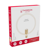  - Лампа светодиодная филаментная Thomson E27 12W 2700K трубчатая матовая TH-B2401