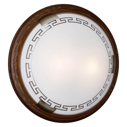 Потолочный светильник Sonex Greca Wood 160/K 