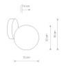 Бра Nowodvorski Ice Ball 8126 - Бра Nowodvorski Ice Ball 8126