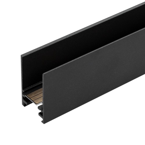 Трек MAG-TRACK-2538-1000 (BK) (Arlight, IP20 Металл, 3 года) Подвесной, накладной магнитный трек, длина 1000 мм. DC24V. Материал алюминий, цвет черный. Две заглушки в комплекте. Размер ДxШxВ: 1003x24x38 мм. Размер (с учетом заглушек) Аксессуары для подвесного монтажа в комплект не входят.