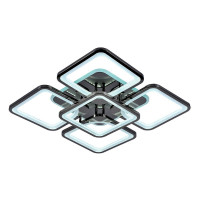  - Потолочная светодиодная люстра Profit Light 8057/4+1 PBK