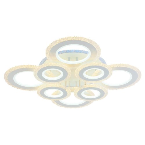 Потолочная светодиодная люстра Profit Light 8081/4+4 WHT 