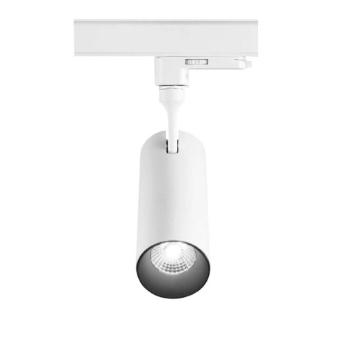 Трековый светодиодный светильник Ideal Lux Smile 15W Cri80 50 3000K Wh 189932 