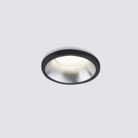  - Встраиваемый светодиодный светильник Elektrostandard 15269/LED черный/сатин никель 4690389174377