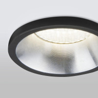  - Встраиваемый светодиодный светильник Elektrostandard 15269/LED черный/сатин никель 4690389174377