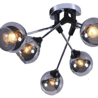  - Потолочная люстра Seven Fires Ширли SF3308/6C-MBK-CR