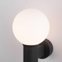  - Уличный настенный светильник Elektrostandard Sfera 35126/D черный 4690389186080