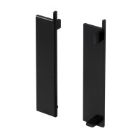  - Заглушка PLINTUS-H58-F BLACK  (Arlight, Пластик)