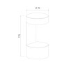 Уличный настенный светодиодный светильник Elektrostandard Nimbus 1540 Techno Led белый 4690389172496 - Уличный настенный светодиодный светильник Elektrostandard Nimbus 1540 Techno Led белый 4690389172496