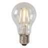 Лампа светодиодная диммируемая Lucide E27 5W 2700K прозрачная 49020/05/60 - Лампа светодиодная диммируемая Lucide E27 5W 2700K прозрачная 49020/05/60