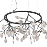 Подвесная светодиодная люстра Crystal Lux Evita SP45 D BLack/Transparent - Подвесная светодиодная люстра Crystal Lux Evita SP45 D BLack/Transparent