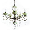 Подвесная люстра Arte Lamp Onyx Green A9592LM-5AB - Подвесная люстра Arte Lamp Onyx Green A9592LM-5AB