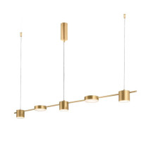  - Подвесной светодиодный светильник Crystal Lux Tristan SP5 L1200 Gold