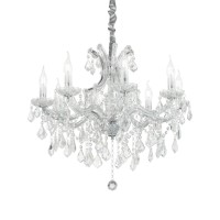  - Подвесная люстра Ideal Lux Napoleon SP8 Cromo 167244