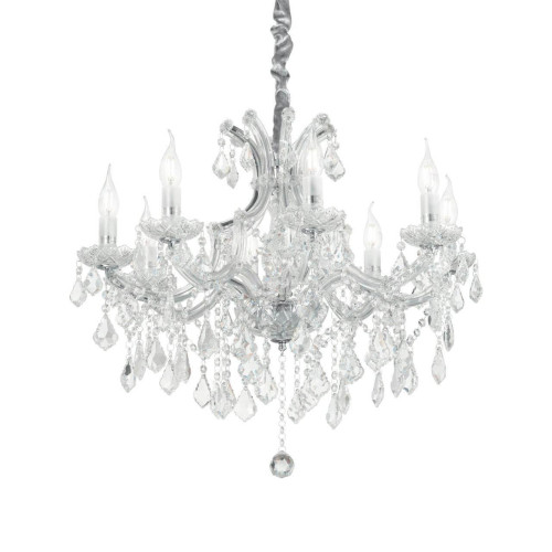 Подвесная люстра Ideal Lux Napoleon SP8 Cromo 167244 