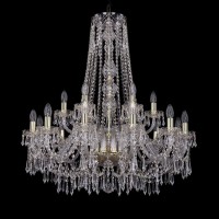  - Подвесная люстра Bohemia Ivele 1403/12+6/300/h-95 G