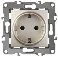  - Розетка ЭРА 12 2P E Schuko 16A 250V 12-2101-04 Б0014678
