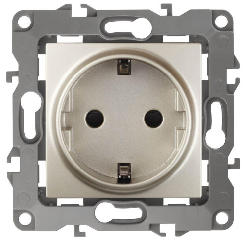 Розетка ЭРА 12 2P E Schuko 16A 250V 12-2101-04 Б0014678 