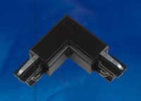  - Соединитель для шинопроводов L-образный внешний Uniel UBX-A21 Black 09763