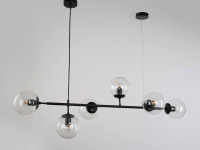  - Подвесная люстра Lumina Deco Ceredo LDP 6034-6 BK
