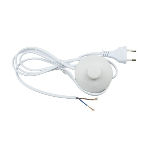 Шнур сетевой с вилкой и выключателем Uniel UCX-C20/02A-170 White UL-00004434 