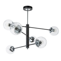  - Потолочная люстра Arte Lamp Segin A3566PL-6BK