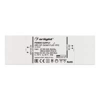  - Блок питания ARV-SP-24060-FLAT-PFC (24V, 2.5A, 60W) (Arlight, IP20 Пластик, 5 лет)